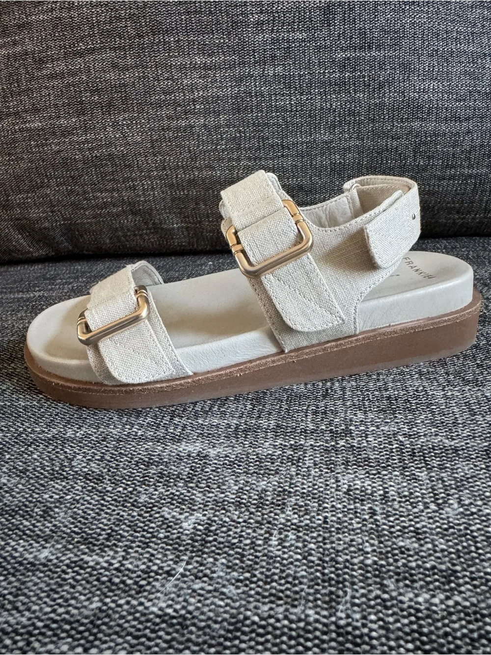 Frankie 4 - Thompson Linen Sandal size 7 - Picture 6 of 7